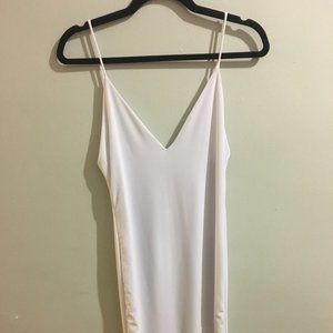 Fashion Nova - White Fitted Pencil Dress - Item#46